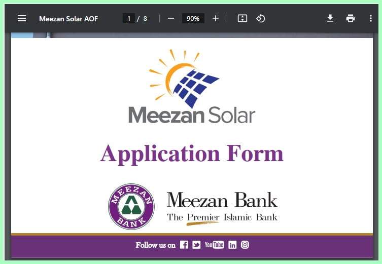 Meezan-Bank-Solar-Panel-Scheme-Application-Form