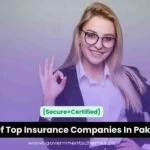 List Of Top Insurance Companies In Pakistan