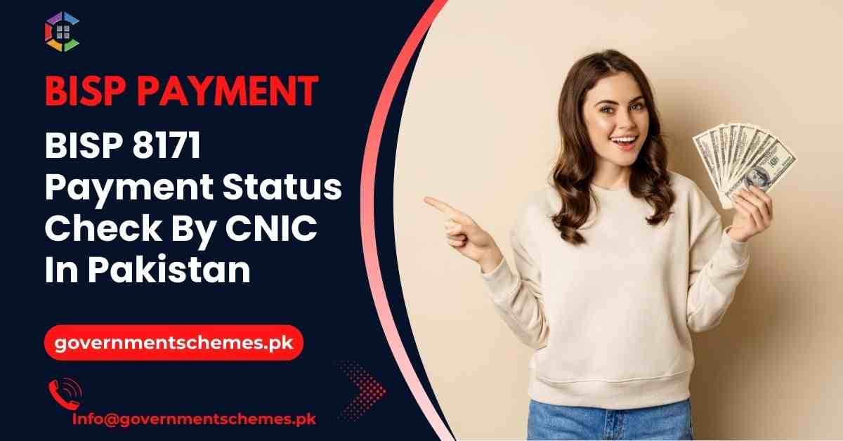 BISP-8171-Payment-Status-Check-By-CNIC-In-Pakistan