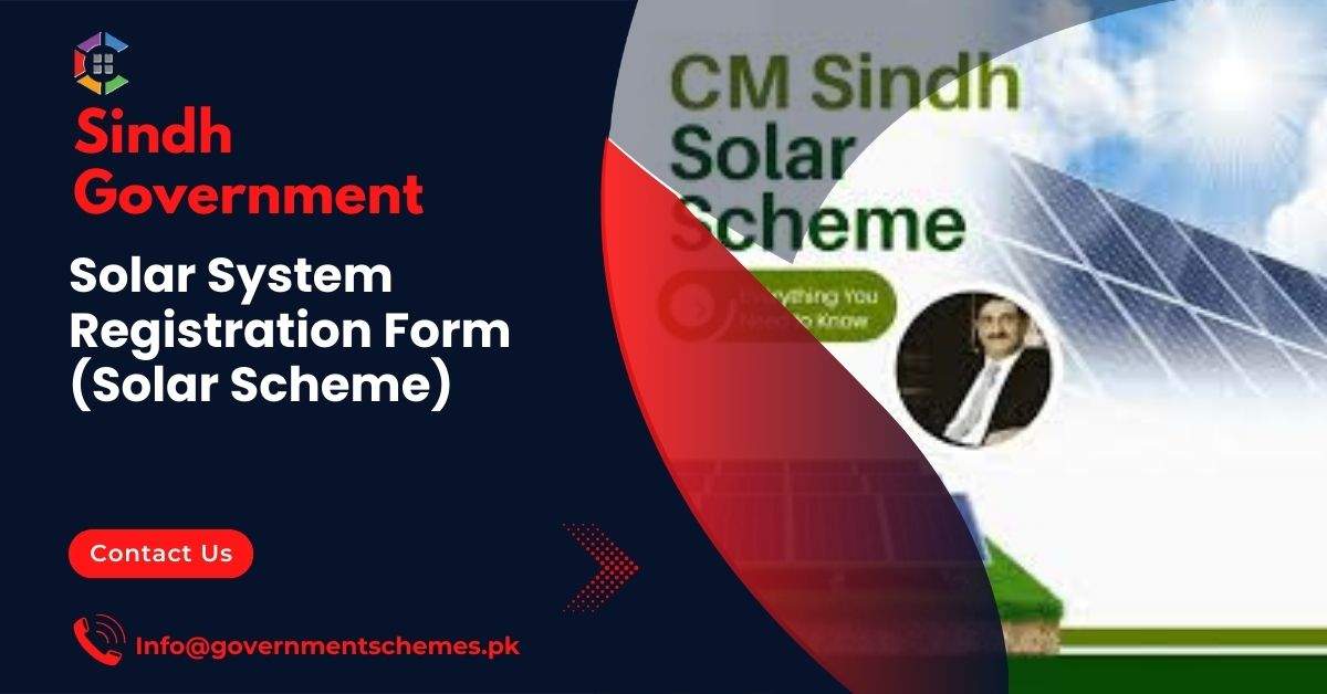 Sindh-Government-Solar-System-Registration-Form