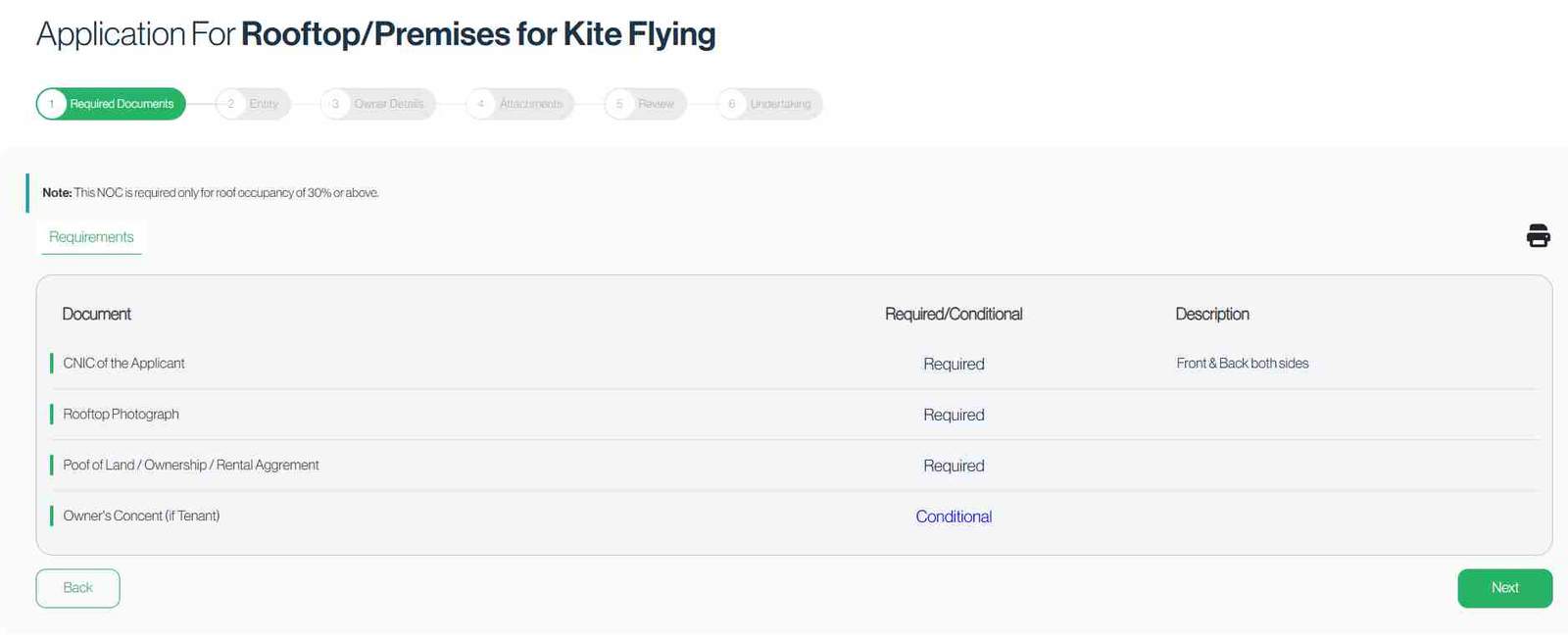 Application-For-Rooftop-Premises-for-Kite-Flying