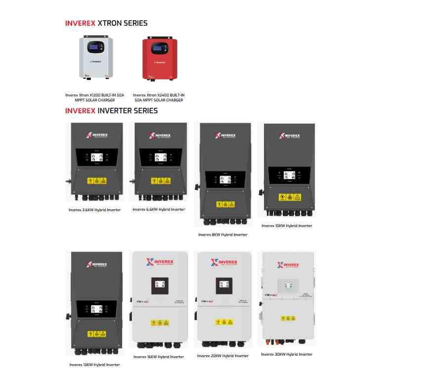 Inverex-Inverter-Products