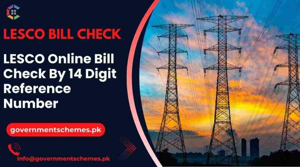 LESCO-Online-Bill-Check-By-14-Digit-Reference-Number