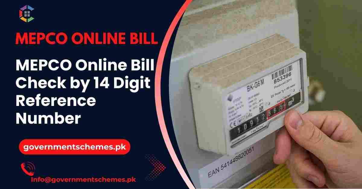 MEPCO-Online-Bill-Check-by-14-Digit-Reference-Number