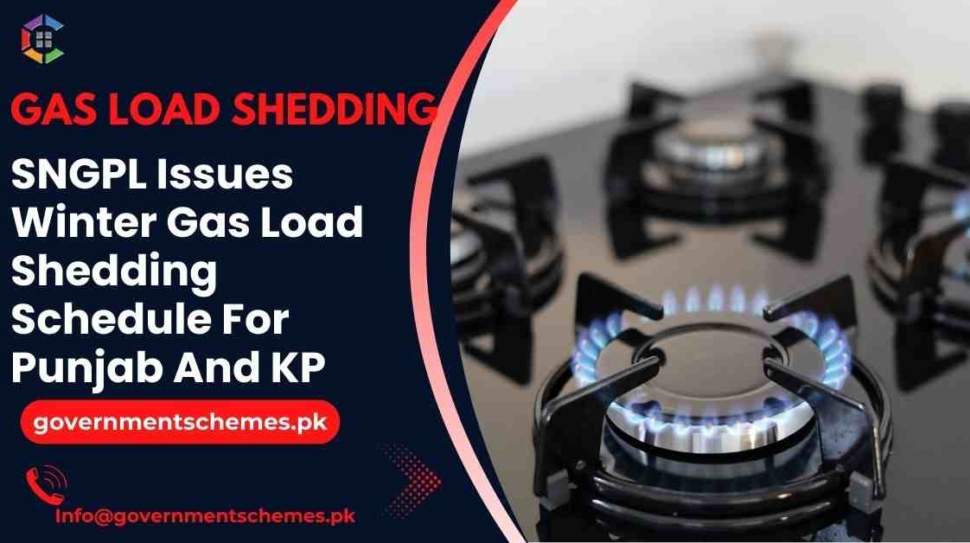 SNGPL-Issues-Winter-Gas-Load-Shedding-Schedule-For-Punjab-And-KP