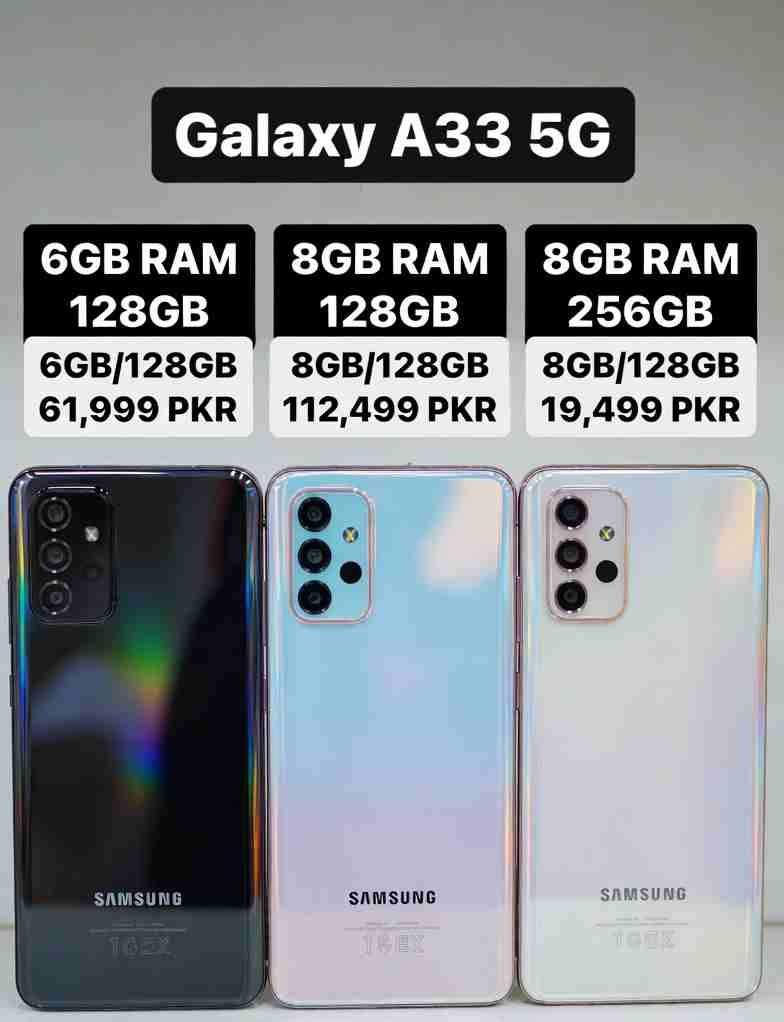 Samsung A33 Price In Pakistan 2026 | Samsung A33 Price 1 Samsung-A33-Price