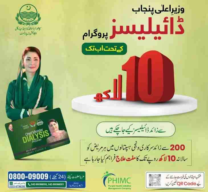 Sehat Sahulat Program (By CM Punjab) | Free Insulin, Dialysis, & Medicines 5 CM-Punjab-Dialysis-Program