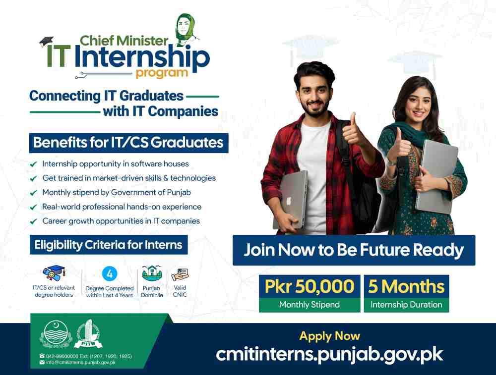 CM Punjab Internship Program 2026 Apply Online (Get PKR 70K) 1 CM-Punjab-Internship-Program-Apply-Online