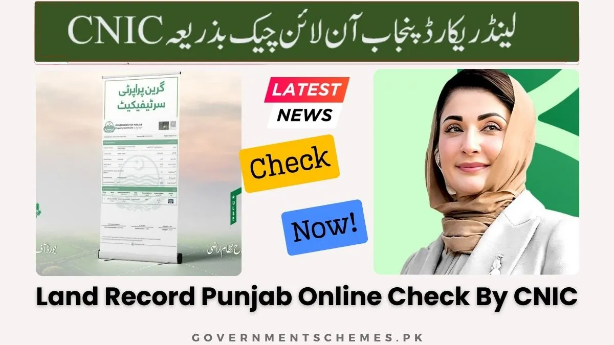 Land-Record-Punjab-Online-Check-By-CNIC