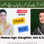 Maryam-Nawaz-Age-Daughter-Son-Husband-&-Education
