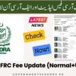 NADRA-FRC-Fee-Update