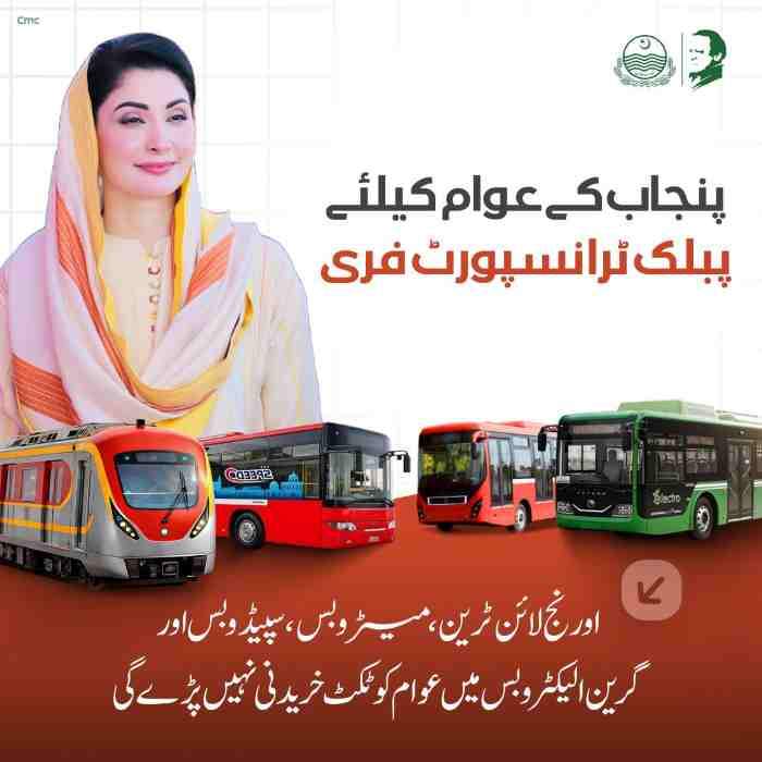 CM-Punjab-Free-Public-Transport