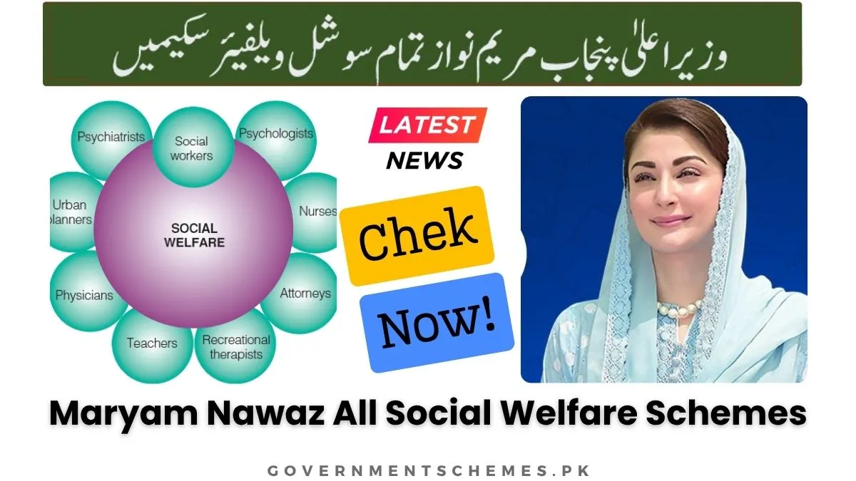 Maryam-Nawaz-Social-Welfare-Schemes