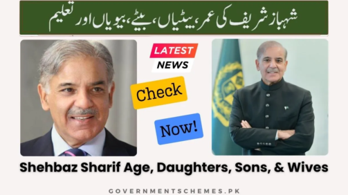 Shehbaz-Sharif-Age-Daughter-Son-Wives-&-Education